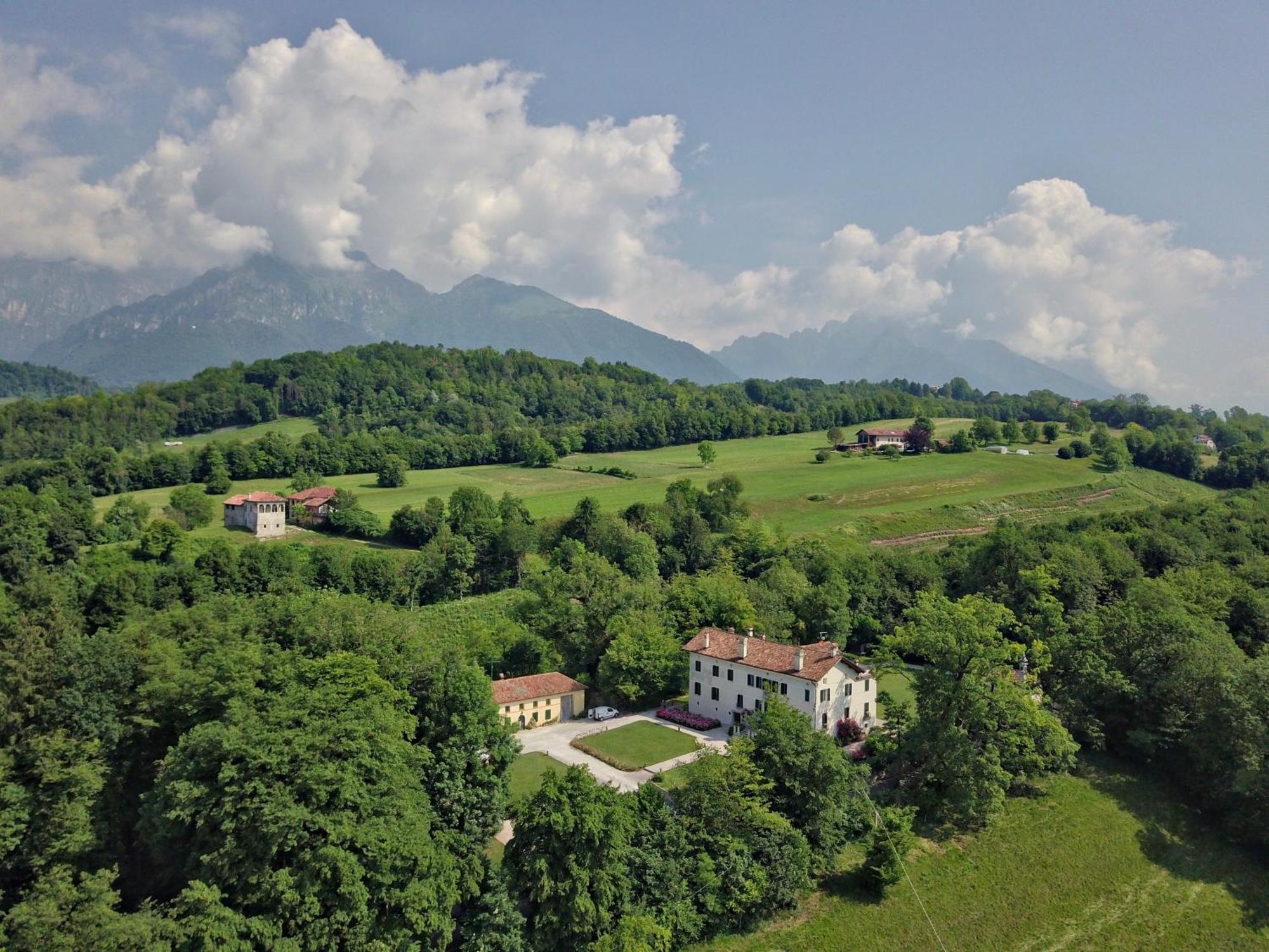 Villa San Liberale - Suites & Wellness - Villa Veneta Feltre Exteriér fotografie
